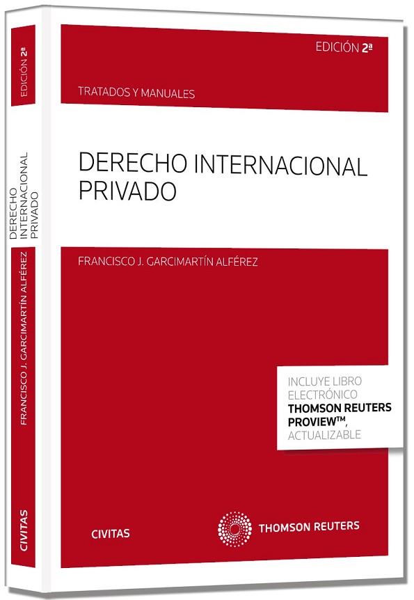 DERECHO INTERNACIONAL PRIVADO (PAPEL + E-BOOK) | 9788447047864 | GARCIMARTÍN ALFÉREZ, FRANCISCO J. | Llibreria Online de Vilafranca del Penedès | Comprar llibres en català