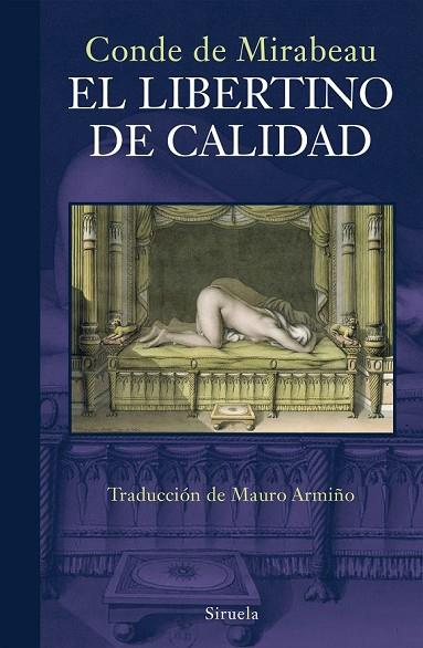 EL LIBERTINO DE CALIDAD | 9788415937111 | CONDE DE MIRABEAU | Llibreria Online de Vilafranca del Penedès | Comprar llibres en català