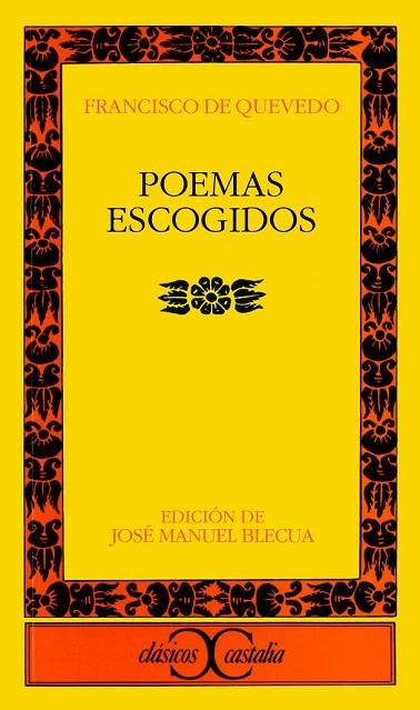 POEMAS ESCOGIDOS QUEVEDO | 9788470391668 | QUEVEDO | Llibreria Online de Vilafranca del Penedès | Comprar llibres en català