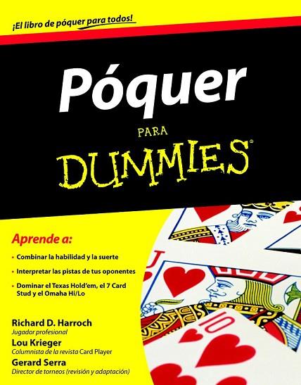 POQUER PARA DUMMIES | 9788432920820 | AA.VV | Llibreria Online de Vilafranca del Penedès | Comprar llibres en català