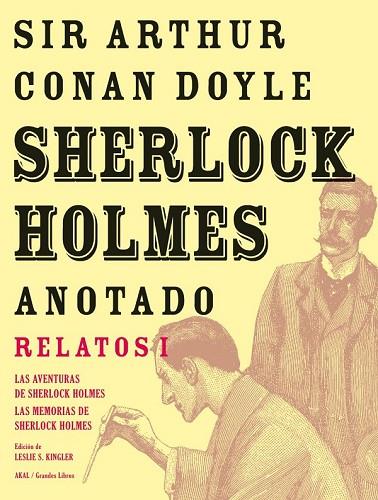 SHERLOCK HOLMES ANOTADO RELATOS 1 | 9788446025443 | CONAN DOYLE, ARTHUR | Llibreria L'Odissea - Libreria Online de Vilafranca del Penedès - Comprar libros