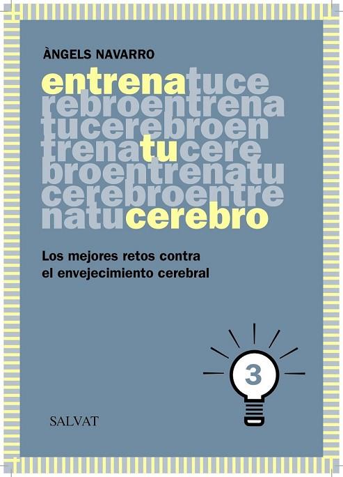 ENTRENA TU CEREBRO, 3 | 9788469601839 | NAVARRO, ÀNGELS | Llibreria Online de Vilafranca del Penedès | Comprar llibres en català