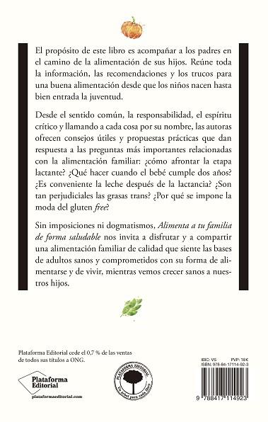 ALIMENTA A TU FAMILIA DE FORMA SALUDABLE | 9788417114923 | MAÑEZ, CARLOTA; CARREIRA, MONICA | Llibreria Online de Vilafranca del Penedès | Comprar llibres en català