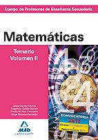 MATEMATICAS TEMARIO VOLUMEN 2 | 9788466579308 | AA.VV | Llibreria Online de Vilafranca del Penedès | Comprar llibres en català