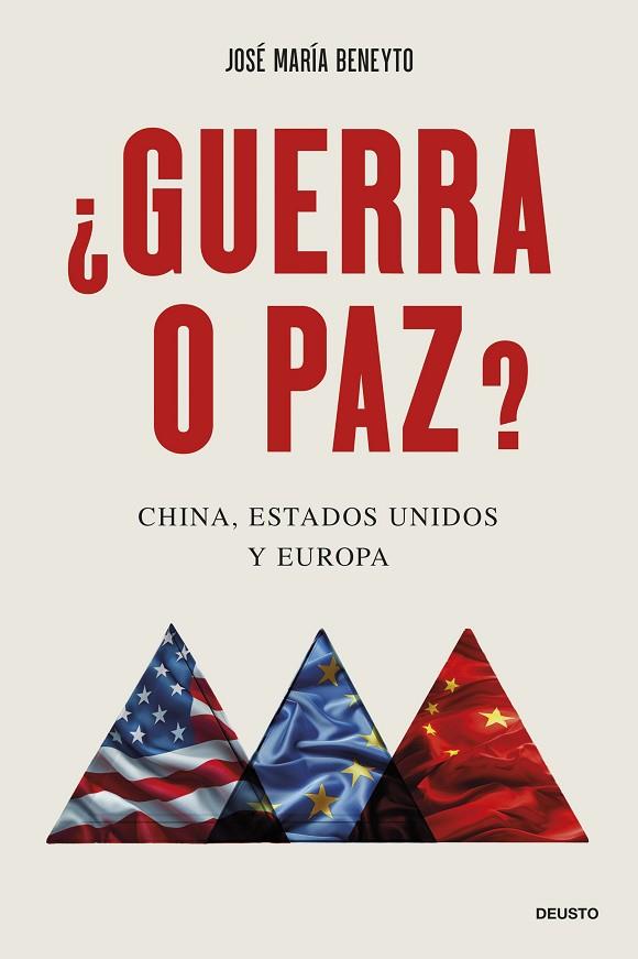 GUERRA O PAZ ? | 9788423437825 | BENEYTO, JOSÉ MARÍA | Llibreria Online de Vilafranca del Penedès | Comprar llibres en català