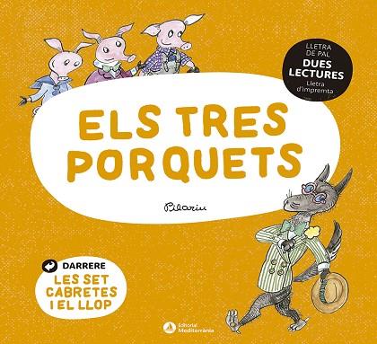 DUES LECTURES ELS TRES PORQUETS / LES SET CABRETES | 9788419028020 | Llibreria Online de Vilafranca del Penedès | Comprar llibres en català