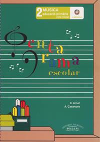 PENTAGRAMA ESCOLAR MÚSICA 2 CAT | 9788480207645 | AMAT, CARME/CASANOVA, ANNA | Llibreria Online de Vilafranca del Penedès | Comprar llibres en català