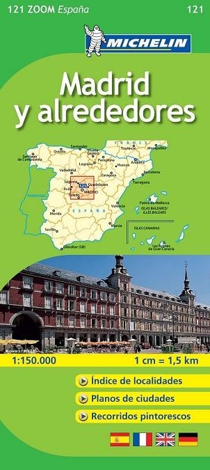 MADRID Y ALREDEDORES MAPA ZOOM ESPAÑA 2010 | 9782067141421 | AA.VV | Llibreria Online de Vilafranca del Penedès | Comprar llibres en català