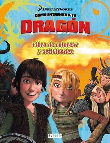 COMO ENTRENAR A TU DRAGON LIBRO DE COLOREAR Y ACTIVIDADES | 9788444164984 | AA.VV | Llibreria Online de Vilafranca del Penedès | Comprar llibres en català