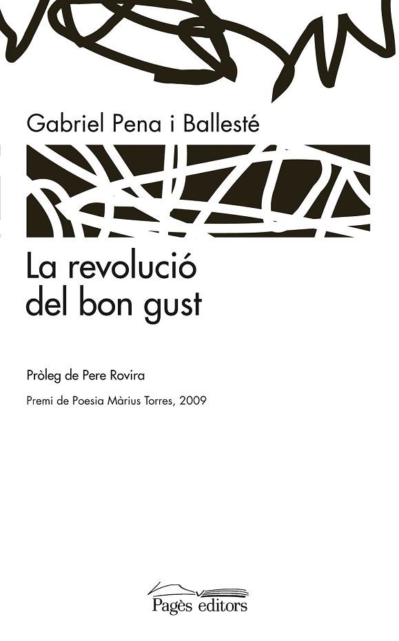 LA REVOLUCIO DEL BONS GUST | 9788497799379 | PENA I BALLESTE, GABRIEL | Llibreria Online de Vilafranca del Penedès | Comprar llibres en català