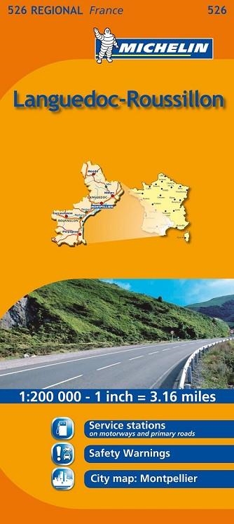 LANGUEDOC  ROUSSILLON 526 1:200 000 -MICHELIN | 9782067135345 | AA. VV. | Llibreria Online de Vilafranca del Penedès | Comprar llibres en català