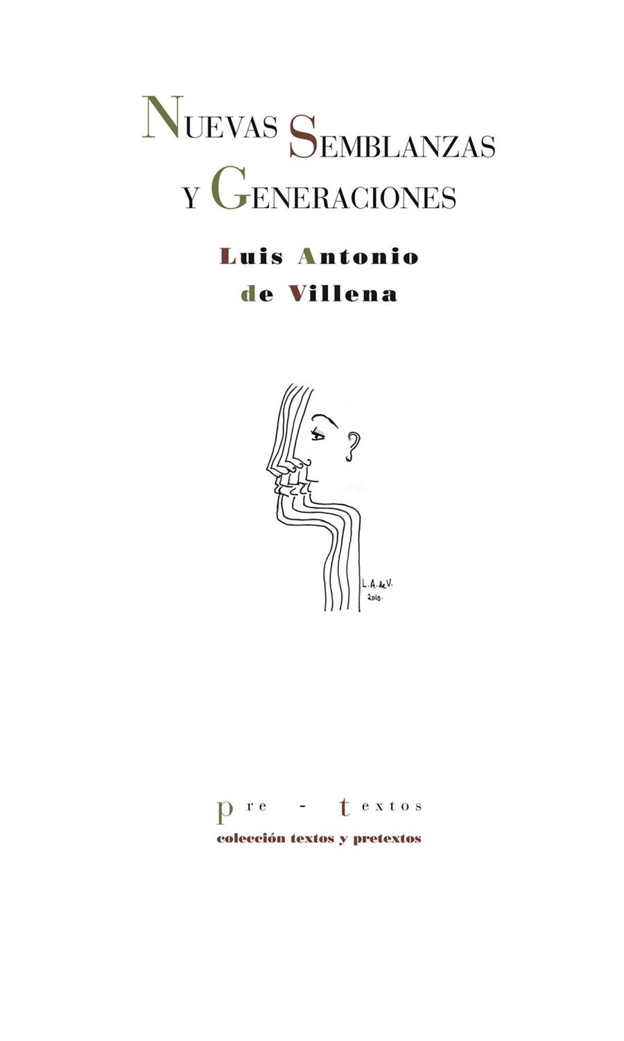 NUEVAS SEMBLANZAS Y GENERACIONES | 9788492913411 | DE VILLENA, LUIS ANTONIO | Llibreria Online de Vilafranca del Penedès | Comprar llibres en català