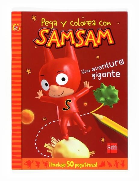 PEGA Y COLOREA CON SAMSAM | 9788467539462 | DEJARDIN, SEBASTIEN | Llibreria Online de Vilafranca del Penedès | Comprar llibres en català