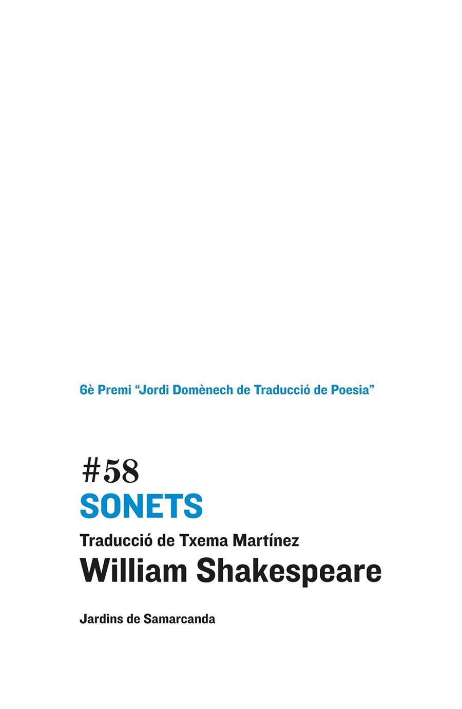 SONETS SHAKESPEARE | 9788497663823 | SHAKESPEARE, WILLIAM | Llibreria Online de Vilafranca del Penedès | Comprar llibres en català