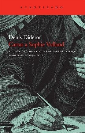 CARTAS A SOPHIE VOLLAND | 9788492649600 | DIDEROT, DENIS | Llibreria L'Odissea - Libreria Online de Vilafranca del Penedès - Comprar libros