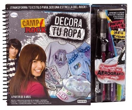 CAMP ROCK DECORA TU ROPA | 9788444164694 | AA.VV | Llibreria Online de Vilafranca del Penedès | Comprar llibres en català