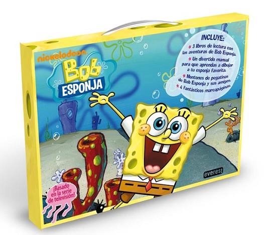 BOB ESPONJA PACK LIBROS DIBUJO PEGATINAS MARCAPAGINAS | 9788444164595 | AA.VV | Llibreria Online de Vilafranca del Penedès | Comprar llibres en català