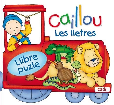 CAILLOU LES LLETRES LLIBRE PUZLE | 9788447460625 | AA.VV | Llibreria Online de Vilafranca del Penedès | Comprar llibres en català