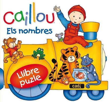 CAILLOU ELS NOMBRES LLIBRE PUZZLE | 9788447460618 | AA.VV | Llibreria Online de Vilafranca del Penedès | Comprar llibres en català