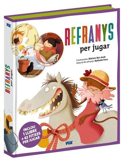 REFRANYS PER JUGAR - LLIBRE + 42 FITXES | 9788471538857 | AA.VV | Llibreria L'Odissea - Libreria Online de Vilafranca del Penedès - Comprar libros