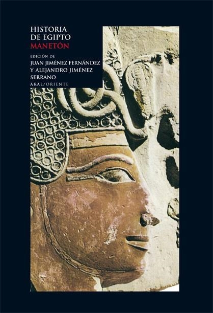 HISTORIA DE EGIPTO MANETON | 9788446025511 | MANETON | Llibreria Online de Vilafranca del Penedès | Comprar llibres en català