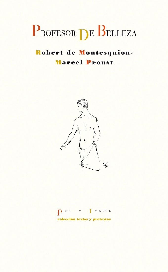 PROFESOR DE BELLEZA | 9788415297031 | MONTESQUIOU DURAUX, ROBERT DE/PROUST WEIL, MARCEL | Llibreria Online de Vilafranca del Penedès | Comprar llibres en català