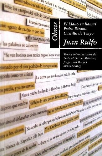 EL LLANO EN LLAMAS PEDRO PARAMO CASTILLO DE TEAYO | 9788415118084 | RULFO, JUAN | Llibreria L'Odissea - Libreria Online de Vilafranca del Penedès - Comprar libros