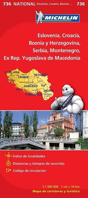 ESLOVENIA CROACIA BOSNIA HERZ 736 2012 | 9782067171978 | AA. VV. | Llibreria Online de Vilafranca del Penedès | Comprar llibres en català