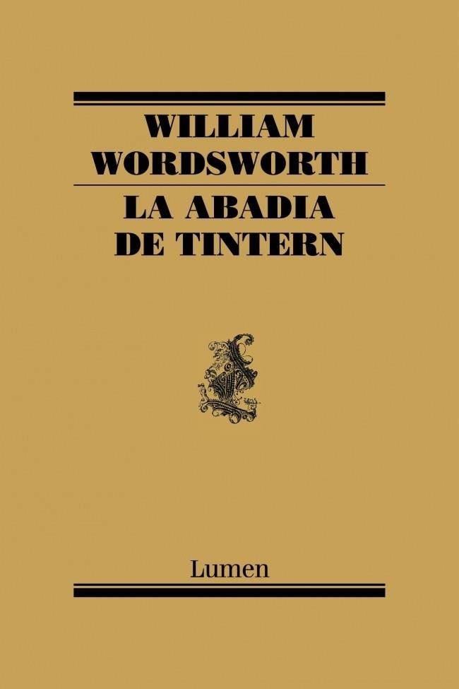 LA ABADIA DE TINTERN | 9788426419637 | WORDSWORTH, WILLIAM | Llibreria L'Odissea - Libreria Online de Vilafranca del Penedès - Comprar libros