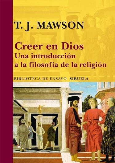 CREER EN DIOS UNA INTRODUCCION A LA FILOSOFIA DE LA RELIGION | 9788498415858 | MAWSON, T. J. | Llibreria Online de Vilafranca del Penedès | Comprar llibres en català