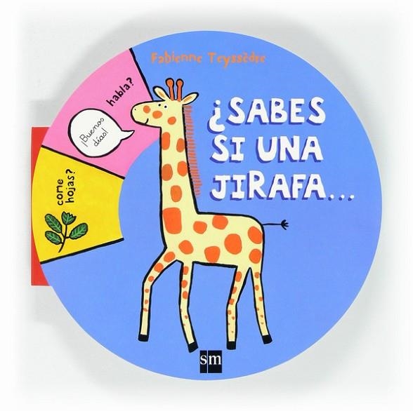 SABES SI UNA JIRAFA | 9788467551778 | TEYESSEDRE, FABIENNE | Llibreria Online de Vilafranca del Penedès | Comprar llibres en català