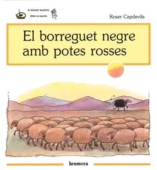 EL BORREGUET NEGRE AMB POTES ROSSES | 9788476601617 | CAPDEVILA, ROSER | Llibreria Online de Vilafranca del Penedès | Comprar llibres en català