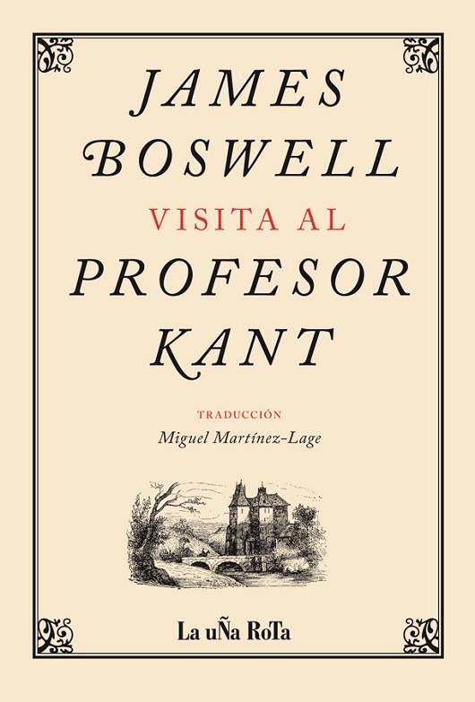 JAMES BOSWELL VISITA AL PROFESOR KANT | 9788495291219 | BOSWELL, JAMES | Llibreria Online de Vilafranca del Penedès | Comprar llibres en català