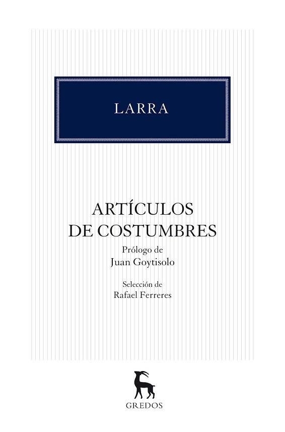 ARTICULOS DE COSTUMBRES | 9788424936358 | LARRA | Llibreria L'Odissea - Libreria Online de Vilafranca del Penedès - Comprar libros