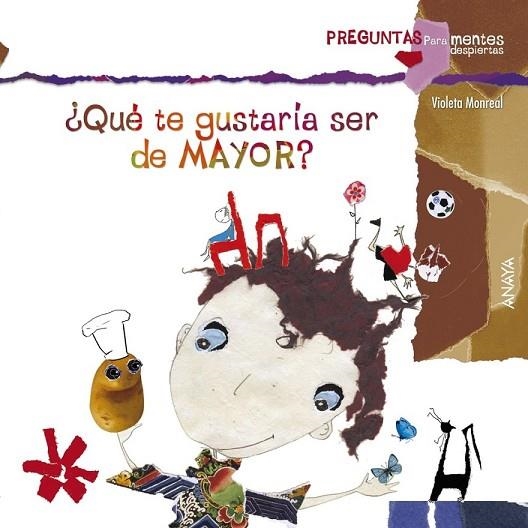 QUE TE GUSTARIA SER DE MAYOR | 9788467828665 | MONREAL, VIOLETA | Llibreria Online de Vilafranca del Penedès | Comprar llibres en català