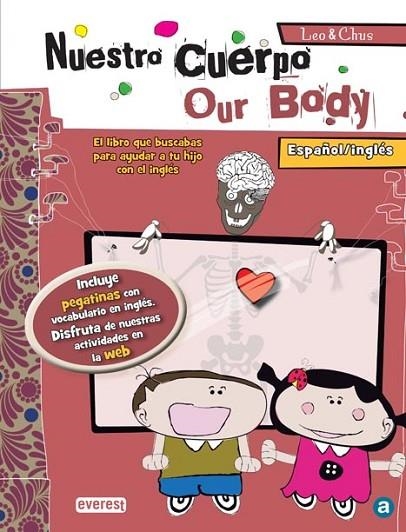 NUESTRO CUERPO OUR BODY | 9788444148069 | AA. VV. | Llibreria Online de Vilafranca del Penedès | Comprar llibres en català