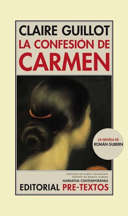 LA CONFESION DE CARMEN | 9788415297741 | GUBERN, ROMAN | Llibreria Online de Vilafranca del Penedès | Comprar llibres en català