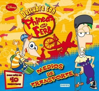 PHINEAS Y FERB TRANSPORTES | 9788444168029 | WALT DISNEY COMPANY | Llibreria Online de Vilafranca del Penedès | Comprar llibres en català