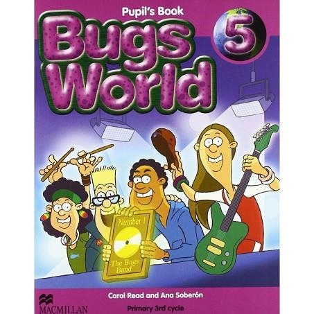 BUGS WORLD 5 PUPIL'S BOOK | 9780230719439 | AA. VV. | Llibreria Online de Vilafranca del Penedès | Comprar llibres en català