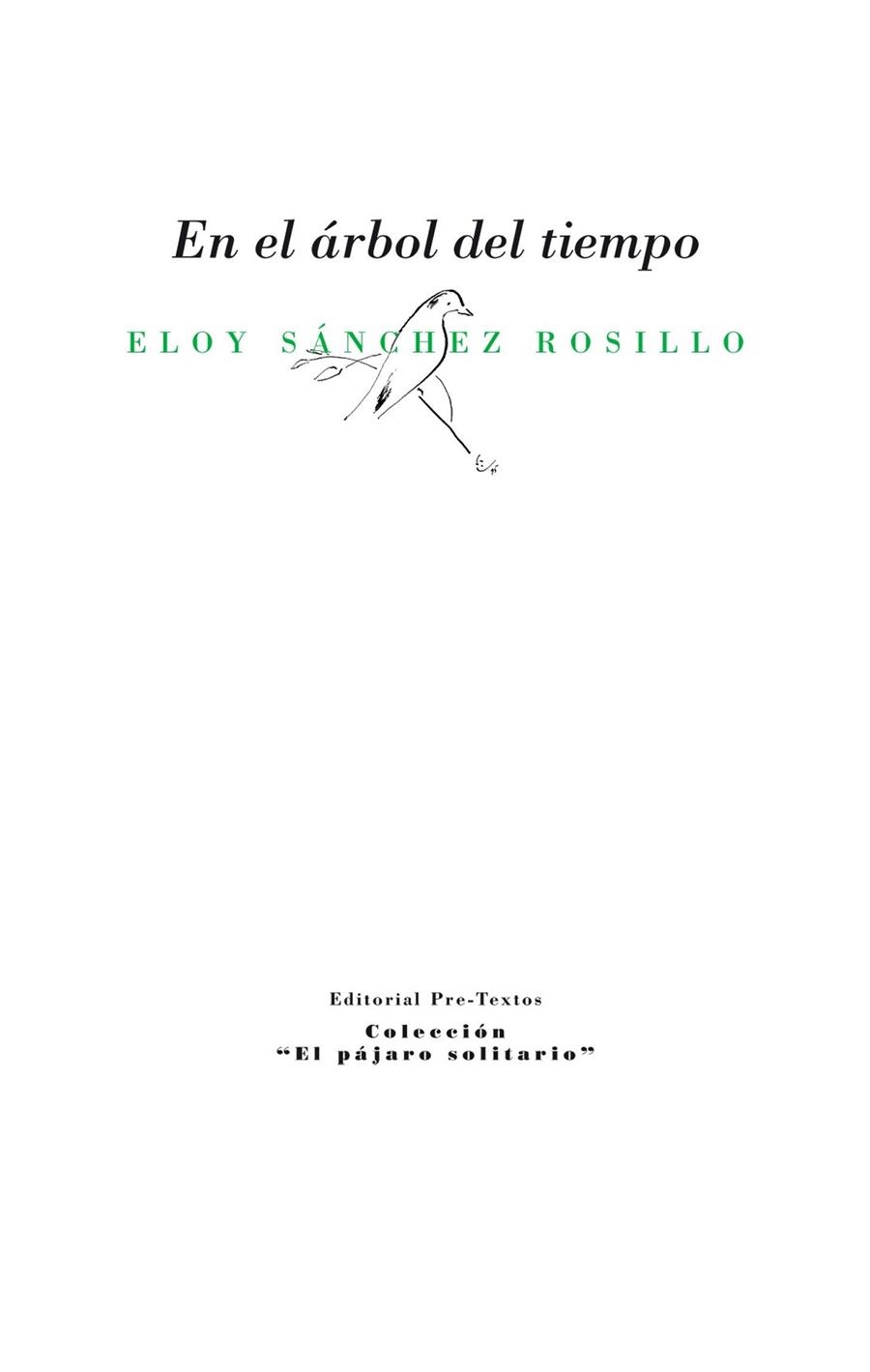 EN EL ÁRBOL DEL TIEMPO | 9788415297802 | SÁNCHEZ ROSILLO, ELOY | Llibreria Online de Vilafranca del Penedès | Comprar llibres en català