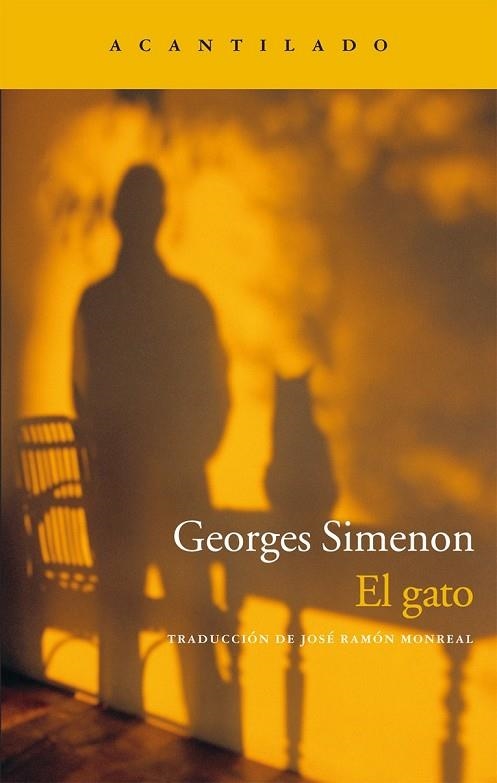 EL GATO | 9788415277989 | SIMENON, GEORGES | Llibreria L'Odissea - Libreria Online de Vilafranca del Penedès - Comprar libros