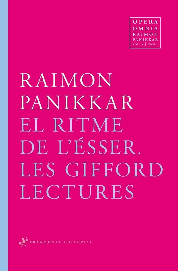 EL RITME DE L'ESSER LES GIFFORD LESCTURES | 9788492416622 | PANIKKAR, RAIMON | Llibreria Online de Vilafranca del Penedès | Comprar llibres en català