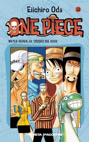 ONE PIECE 34 | 9788468471853 | EIICHIRO ODA | Llibreria Online de Vilafranca del Penedès | Comprar llibres en català