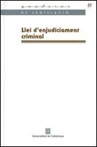 LLEI D'ENJUDICIAMENT CRIMINAL | 9788439383246 | AAVV | Llibreria Online de Vilafranca del Penedès | Comprar llibres en català