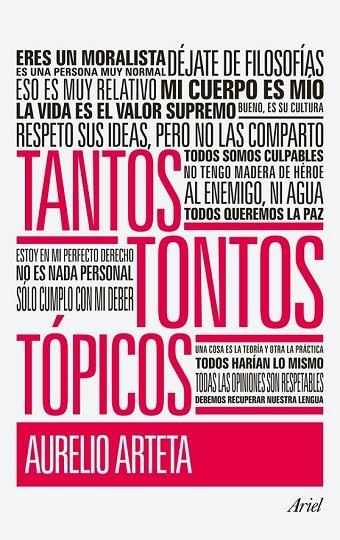 TANTOS TONTOS TOPICOS | 9788434470644 | ARTETA,  AURELIO | Llibreria Online de Vilafranca del Penedès | Comprar llibres en català