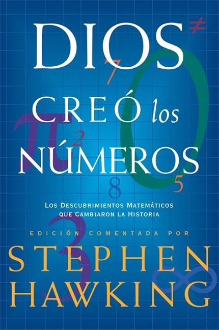 DIOS CREO LOS NUMEROS | 9788498920956 | HAWKING, STEPHEN W | Llibreria Online de Vilafranca del Penedès | Comprar llibres en català