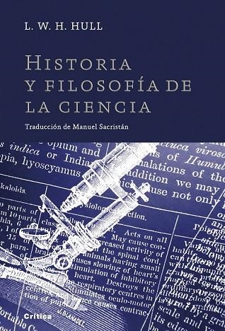 HISTORIA Y FILOSOFIA DE LA CIENCIA | 9788498921687 | HULL, LEWIS WILLIAM HALSEY | Llibreria Online de Vilafranca del Penedès | Comprar llibres en català