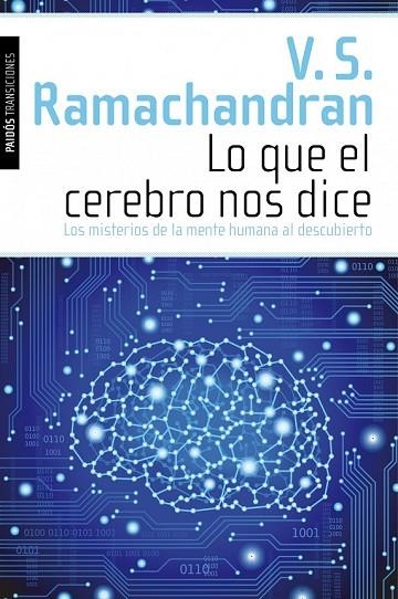 LO QUE EL CEREBRO NOS DICE | 9788449311567 | RAMACHANDRAN, VS | Llibreria Online de Vilafranca del Penedès | Comprar llibres en català