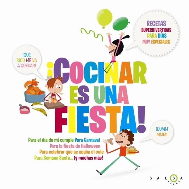 COCINAR ES UNA FIESTA | 9788415193159 | AA. VV. | Llibreria L'Odissea - Libreria Online de Vilafranca del Penedès - Comprar libros