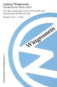 CONFERENCIA SOBRE ETICA | 9788475095257 | LUDWIG WITTGENSTEIN | Llibreria Online de Vilafranca del Penedès | Comprar llibres en català